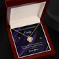 When No One Else Believes in You Personalized Necklace Message Card - To Daughter, from Mom