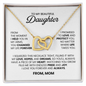 Watching You Grow Gift Necklace with Message Card - For Daughter's Birthday, or Any Occasion