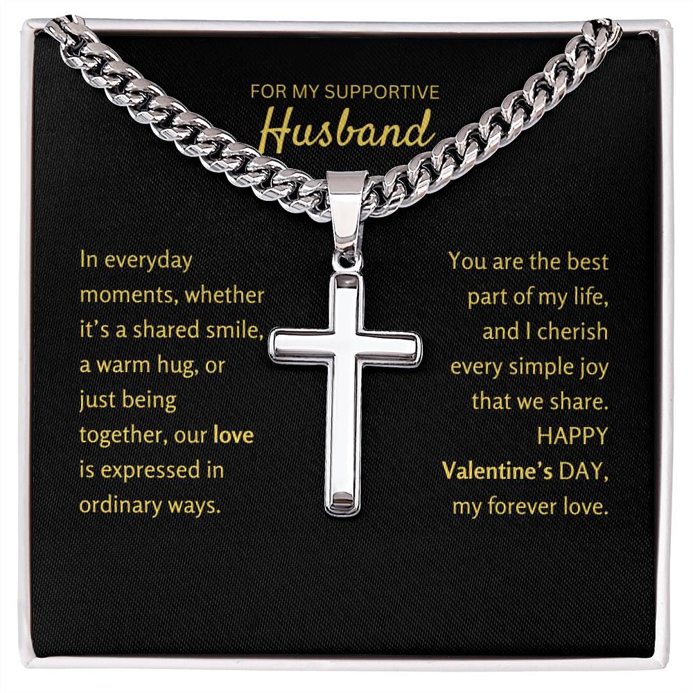 You are The Best Part of My Life Gift Necklace for Men - Whether it be Birthday or Valentine's Day Gift