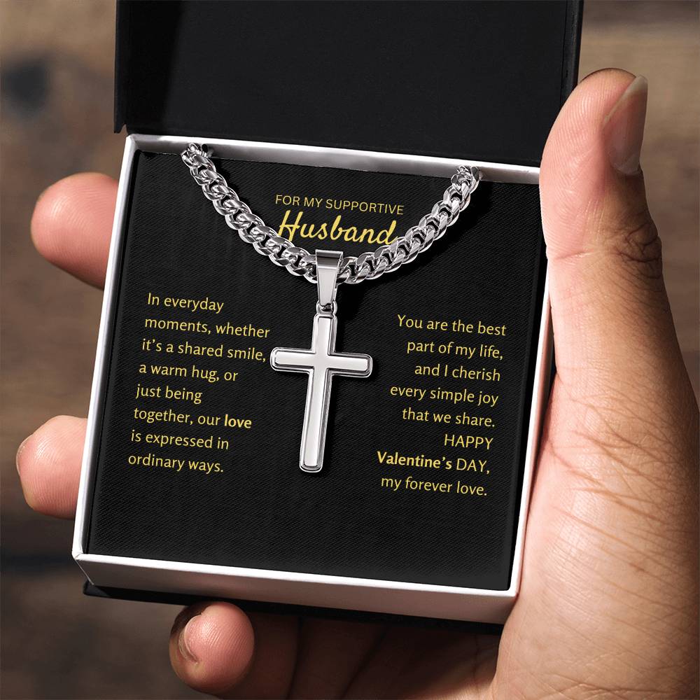 You are The Best Part of My Life Gift Necklace for Men - Whether it be Birthday or Valentine's Day Gift