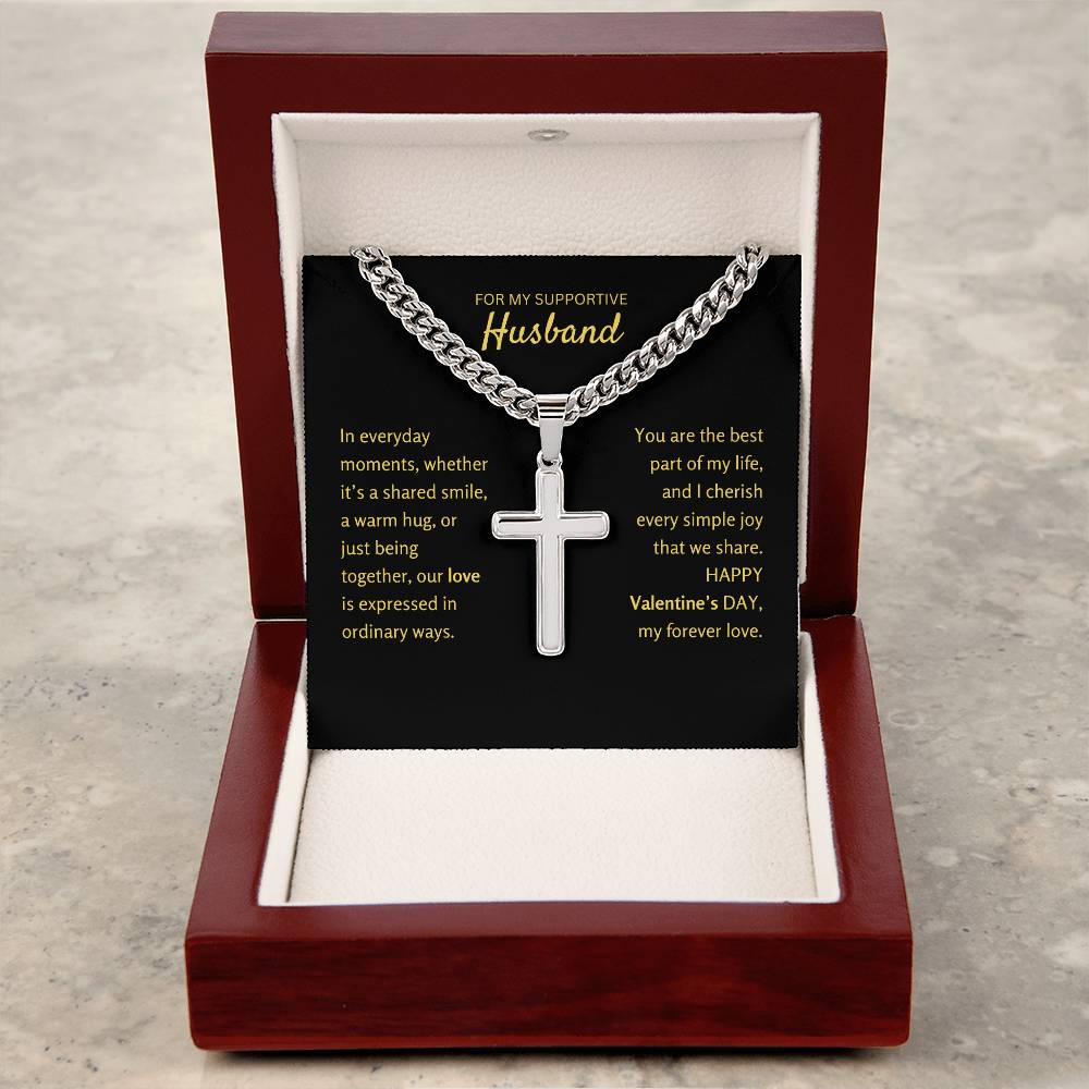 You are The Best Part of My Life Gift Necklace for Men - Whether it be Birthday or Valentine's Day Gift