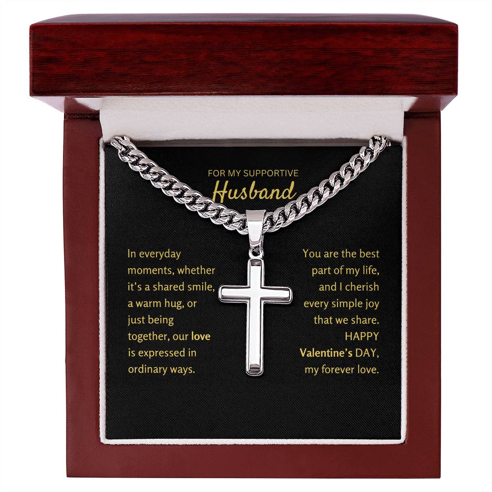 You are The Best Part of My Life Gift Necklace for Men - Whether it be Birthday or Valentine's Day Gift