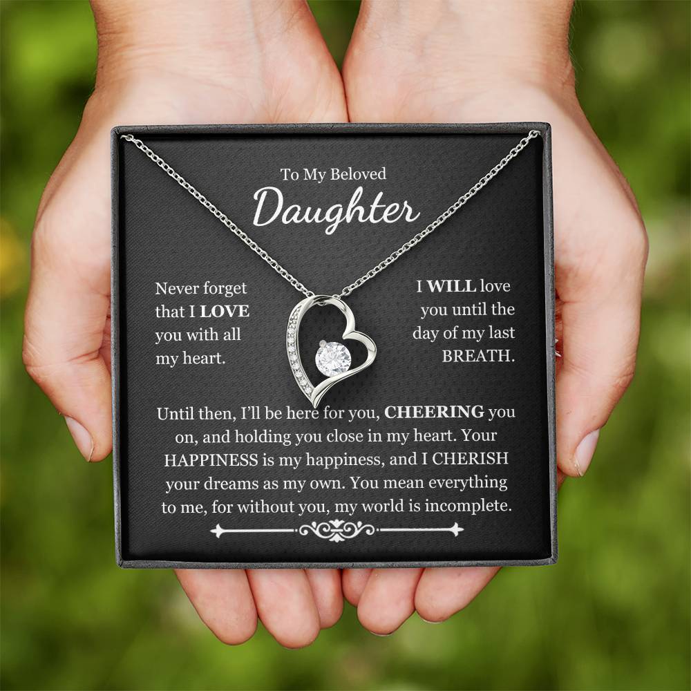 You Mean Everything To Me Gift Necklace Message Card