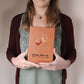 Personalized Lightweight Vegan Leather  Wine Journal Notebook, (Brown), 200 Lined Pages