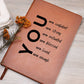 Letters to My Daughter, Gift from Dad, Gift from Mom, Journal for Daughter, Journal Birthday Letters, Gift for Daughter, Custom Journal
