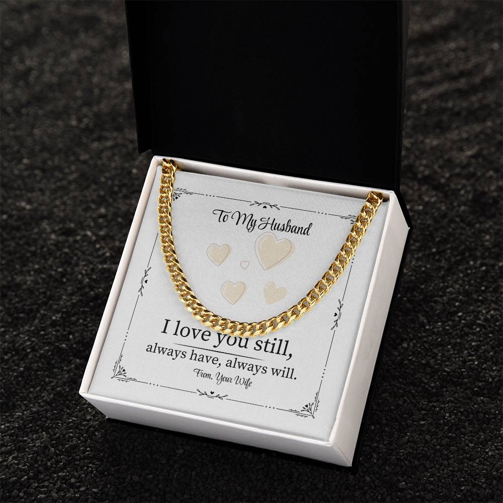 Bold & Timeless Cuban Link Chain – The Ultimate Gift of Strength & Style