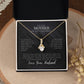 Alluring Beauty Necklace - To The Mother Of My Children - You're The Heart And Soul Of Our Family