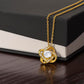 To My Mom  Necklace with Message Card - Your Love Does Not Go Unnoticed - Gift From Son