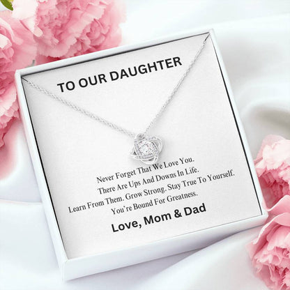 Daughter - You're bound for greatness - Necklace