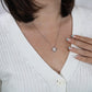 To My Mom  Necklace with Message Card - Your Love Does Not Go Unnoticed - Gift From Son