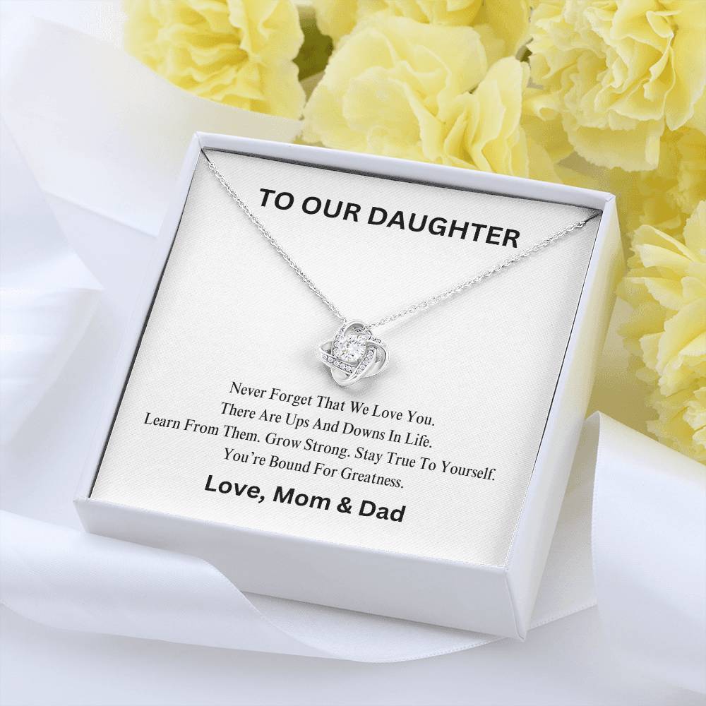 Daughter - You're bound for greatness - Necklace