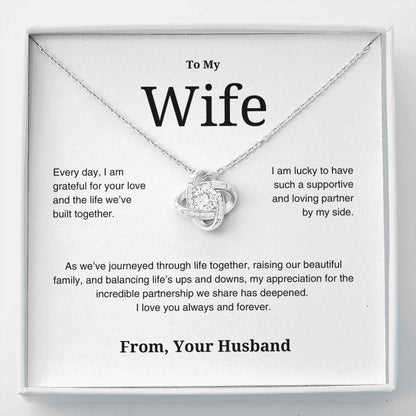 To My Wife - Incredible Partnership - Necklace