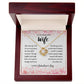 Love You More than Ever Gift Necklace with Message Card - for Wife - Valentine's Day Gift with Message Card