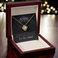 Love Knot Necklace - To The Mother Of Our Children - You're The Heart Of Our Family