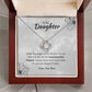 Love Knot Necklace - Gift To My Daughter - The Most Beautiful Chapter
