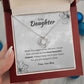 Love Knot Necklace - Gift To My Daughter - The Most Beautiful Chapter