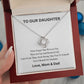 Daughter - You're bound for greatness - Necklace
