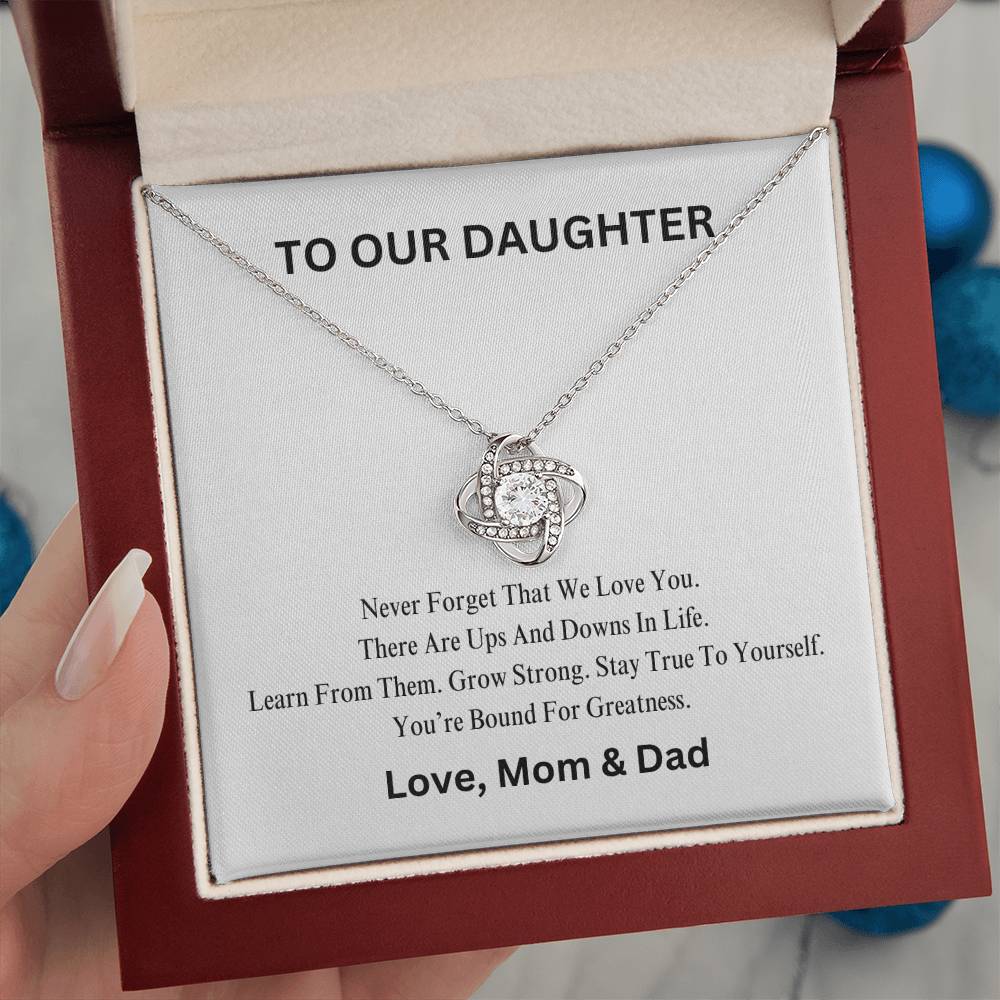 Daughter - You're bound for greatness - Necklace