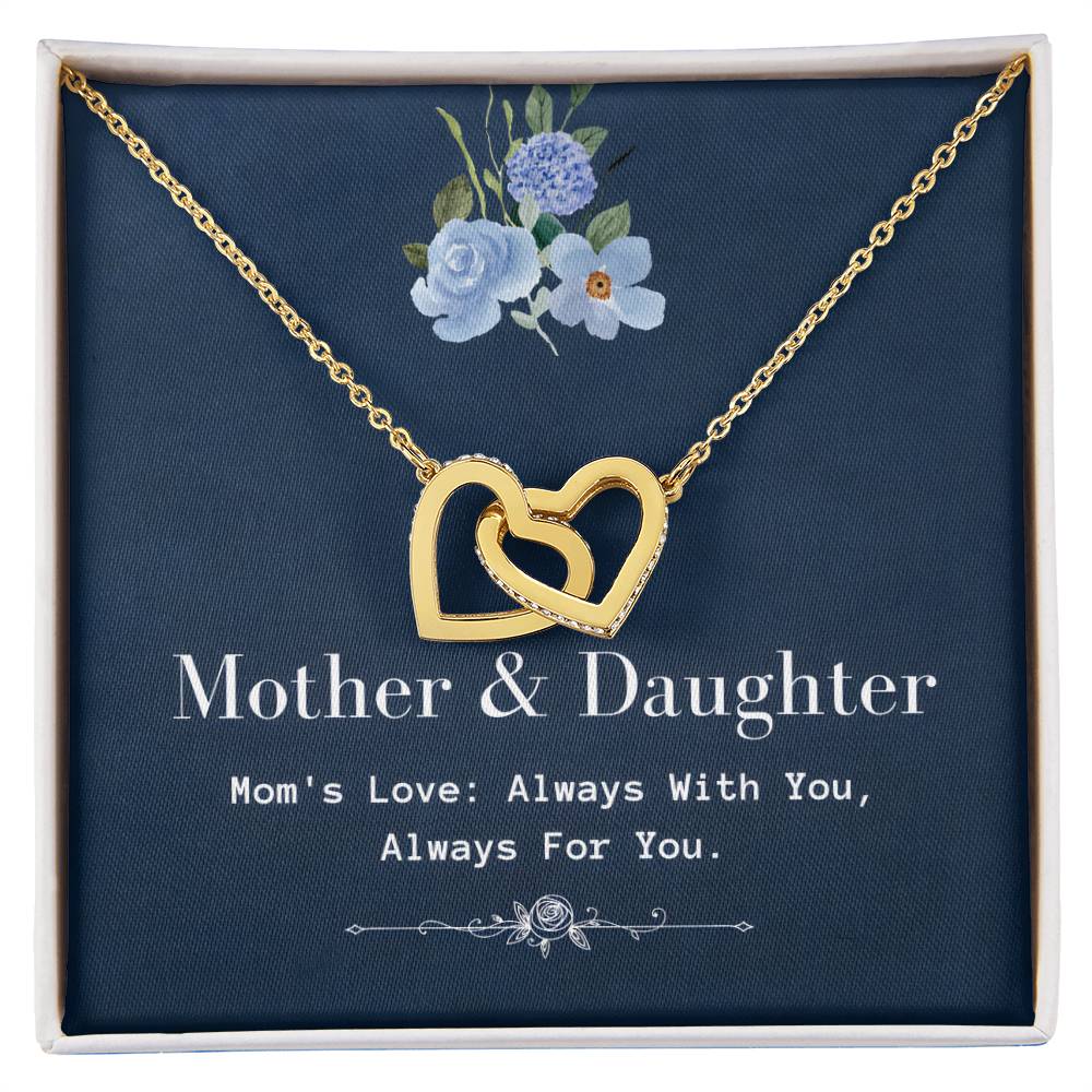 Mother Daughter Necklace, Daughter Gift From Mom - Mom's Love