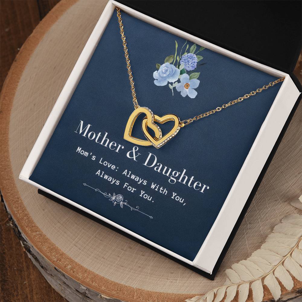 Mother Daughter Necklace, Daughter Gift From Mom - Mom's Love