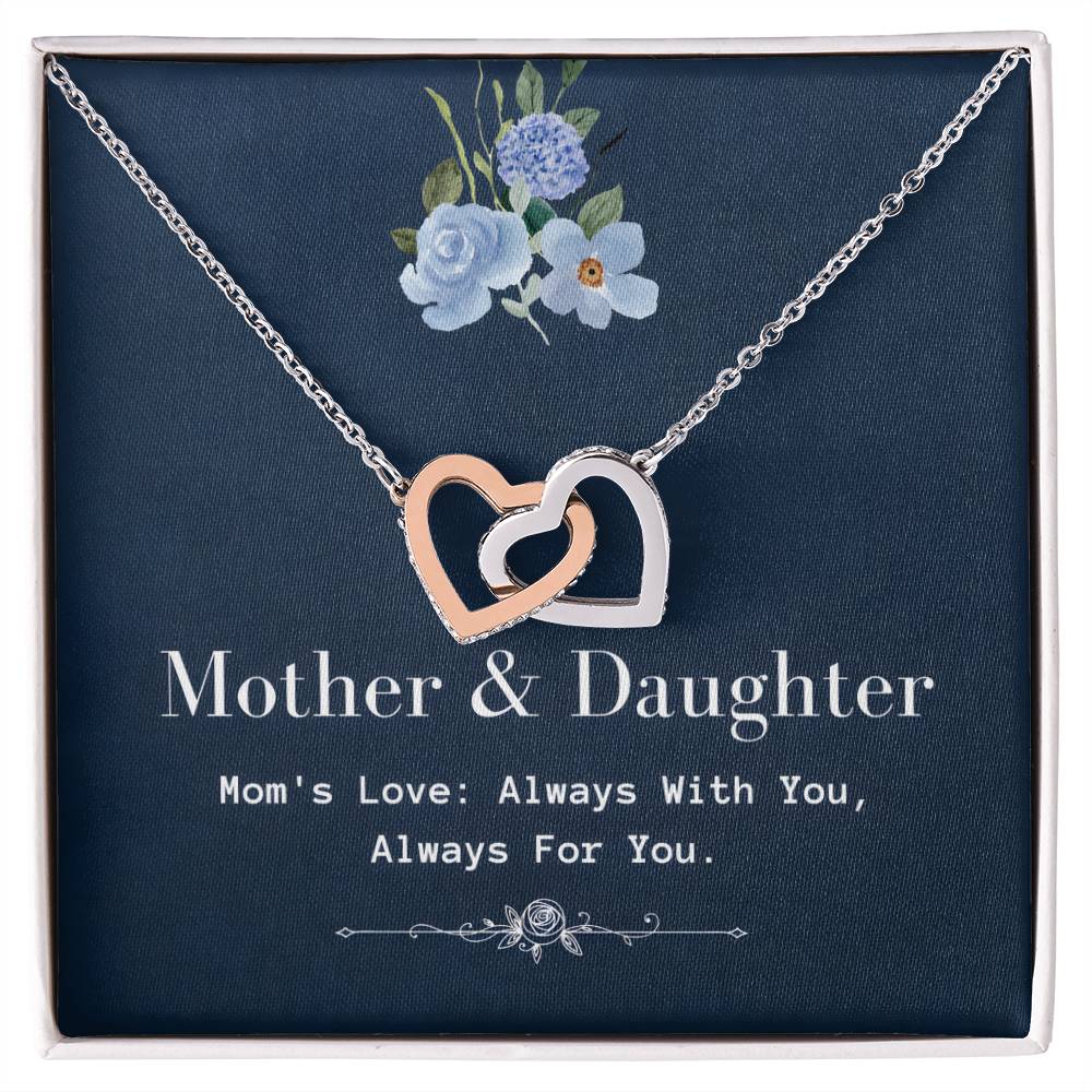 Mother Daughter Necklace, Daughter Gift From Mom - Mom's Love