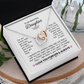 Birthday Necklace to Daughter From Mom or Dad or any Occasion
