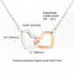 Birthday Necklace to Daughter From Mom or Dad or any Occasion