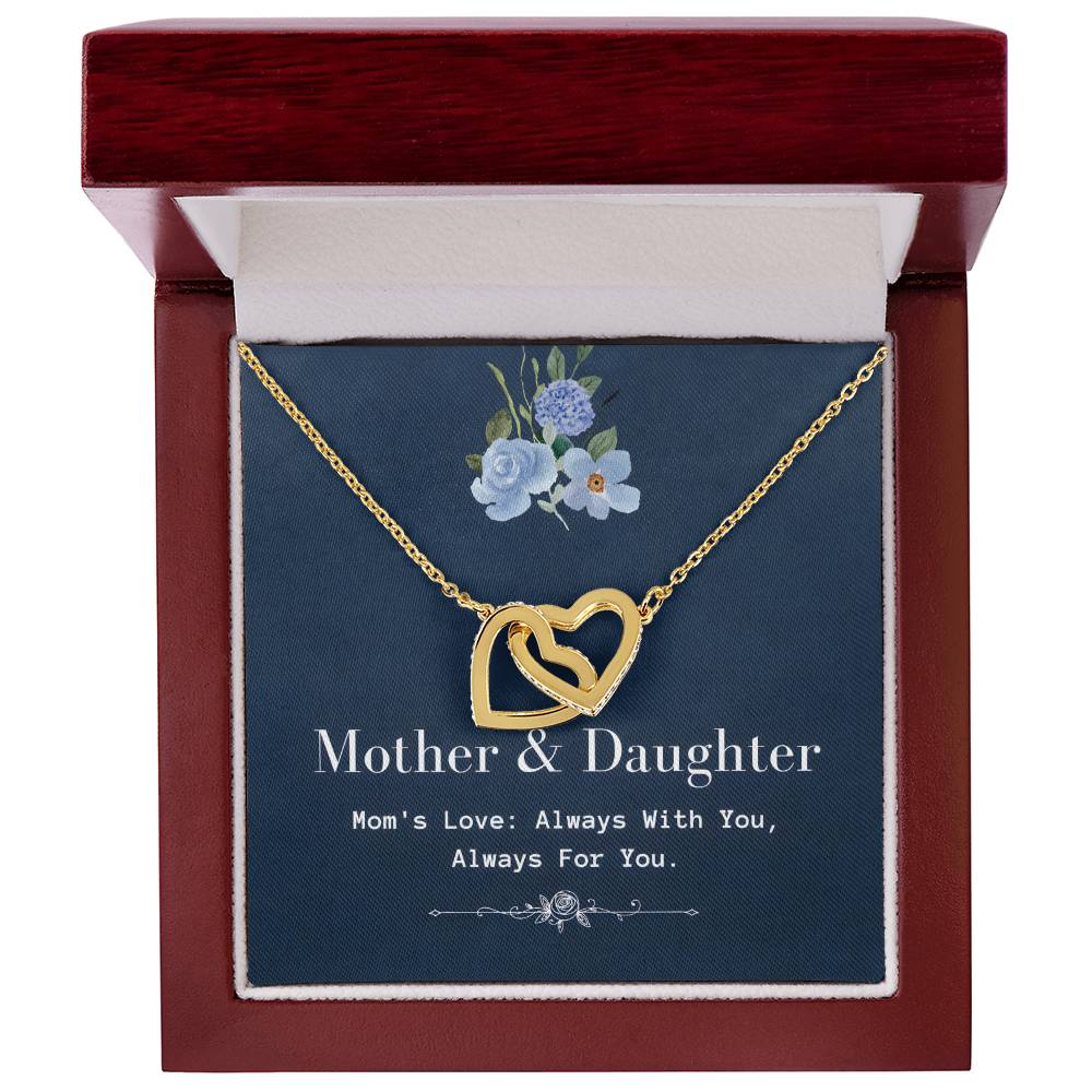 Mother Daughter Necklace, Daughter Gift From Mom - Mom's Love