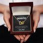Dancing In The Rain Gift Necklace with Message Card - For Daughter's Birthday, or Any Occasion - From Dad