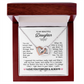 Birthday Necklace to Daughter From Mom or Dad or any Occasion