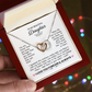 Birthday Necklace to Daughter From Mom or Dad or any Occasion