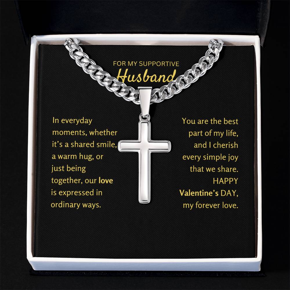 You are The Best Part of My Life Gift Necklace for Men - Whether it be Birthday or Valentine's Day Gift