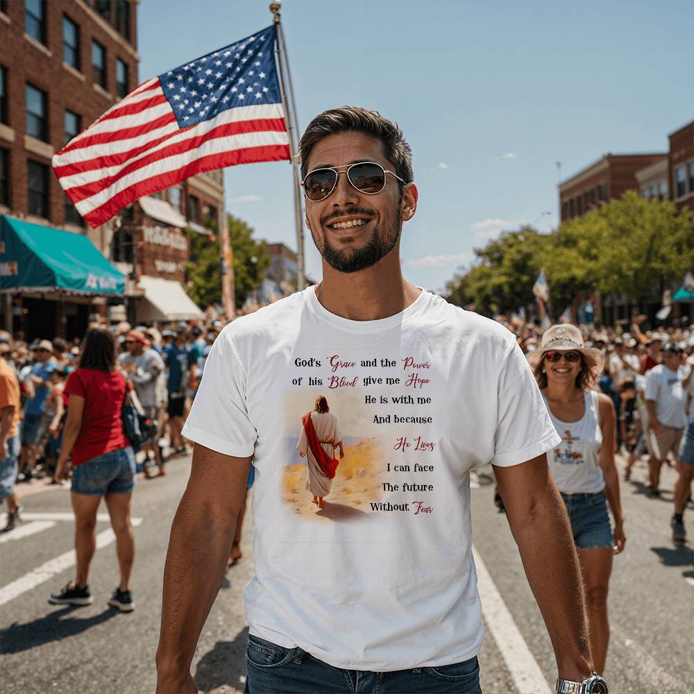 God's Grace and the Power of His Blood T-shirt