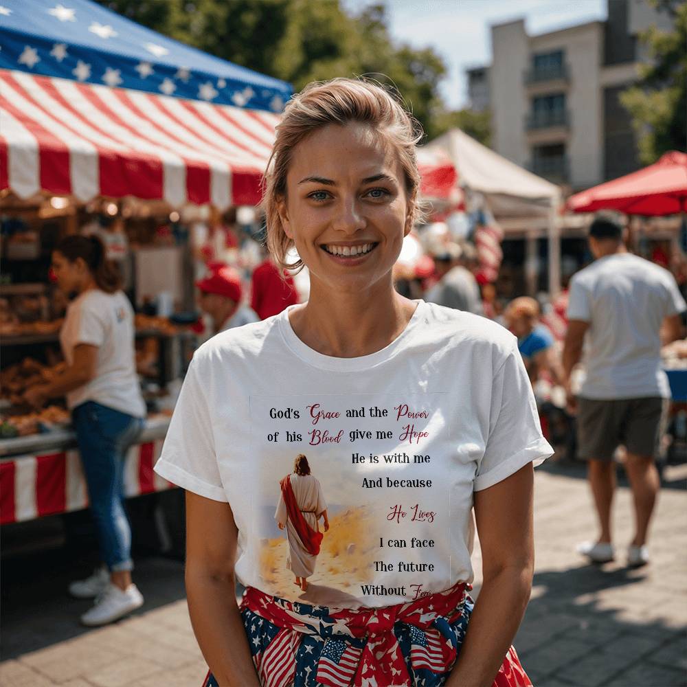 God's Grace and the Power of His Blood T-shirt