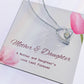 Mother & Daughter - Forever Love Necklace - Gift To Daughter From Mom