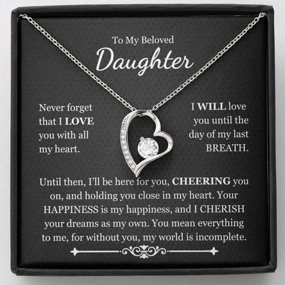 You Mean Everything To Me Gift Necklace Message Card