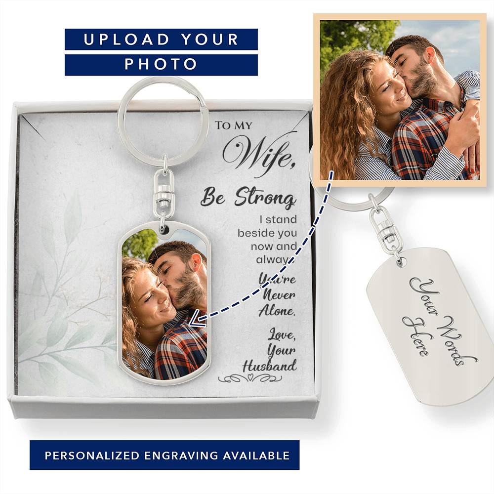 Love in Every Pocket: A KeyChain Accessory Keepsake for My Beloved Wife